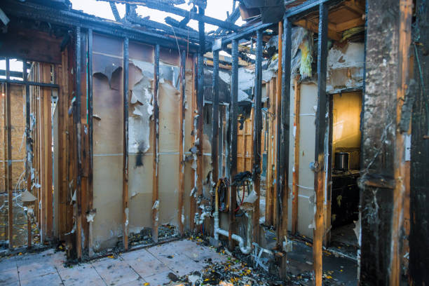 Professional Emergency Fire Cleanup technician working in Tifton, GA
